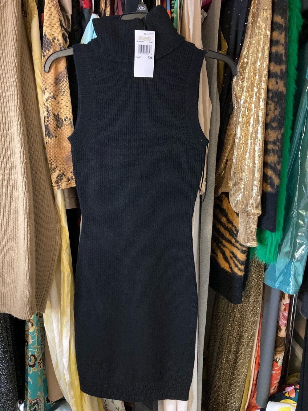 Michael Kors Black Dress Shirt